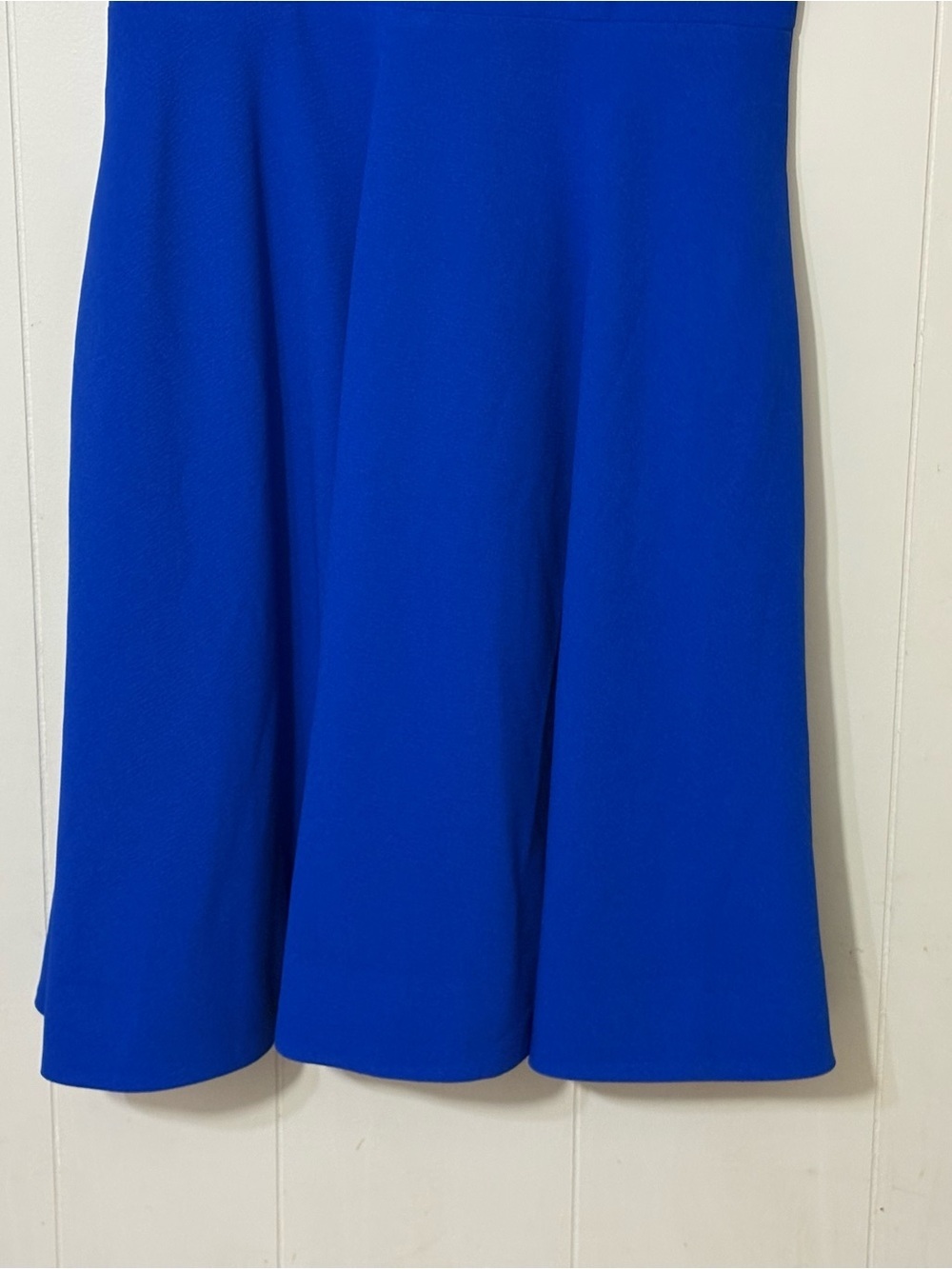 Dress The Population Catalina Fit & Flare Dress Blue V-Neck XXL Cocktail - Picture 5 of 11